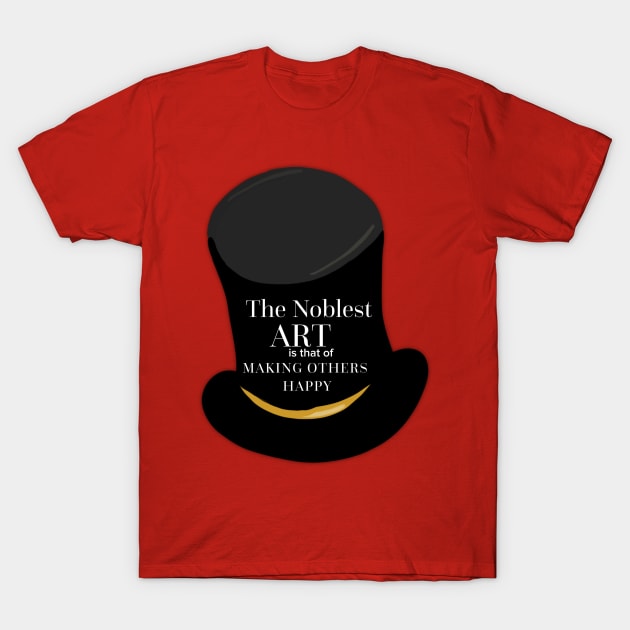 The Art of Happy T-Shirt by AGirl95